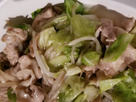 中華屋さんの肉野菜炒め